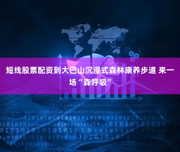短线股票配资到大巴山沉浸式森林康养步道 来一场“森呼吸”